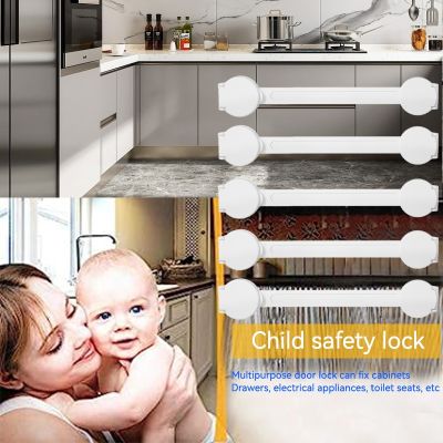 ☍♝ Child Safety Locks Baby Safety Cabinet Locks - for Cabinets and Drawers Toilet Fridge More-Mirth baby-