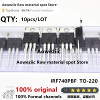 Aoweziic 2022 + 100% ใหม่นำเข้าเดิมIRF740PBF IRF740 TO-220 Field Effectทรานซิสเตอร์MOSFET 10A 400V-Faewer