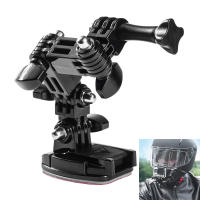 Ways Turntable Button Helmet Mount Camera Motorcycle Helmet Chin Bracket For GOPRO Camera FOR BMW r850r g650gs 310 gs k1200r