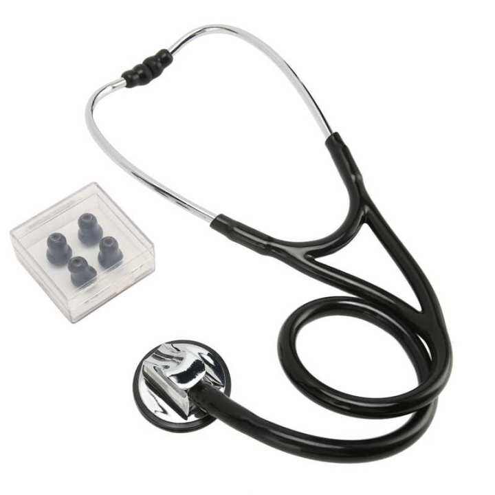 cardiology-stethoscope-professional-single-head-medical-stethoscope-for-nurses-and-doctors-black-x