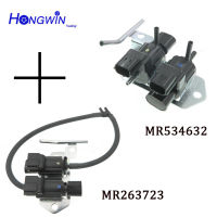 2ชิ้น MR534632 K5T81273 MR263723เลือก4WD สูญญากาศสวิทช์โซลินอยด์วาล์วสำหรับมิตซูบิชิปาเจโร IO Montero Pinin 4G93 1999-2005