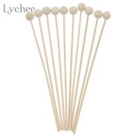 ลิ้นจี่ Life 10pcs ไม้สำหรับน้ำหอม Diffuser น้ำมันหอมระเหยหวาย Reed Sticks DIY Home ตกแต่ง-EDCNM SHOP