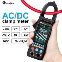 【LZ】♧  TOOLTOP-X5 AC DC Tensão Atual Digital Clamp Meter NCV 6000 Contagens True RMS Multímetro Circuito Elétrico Automático De Teste Amperímetro