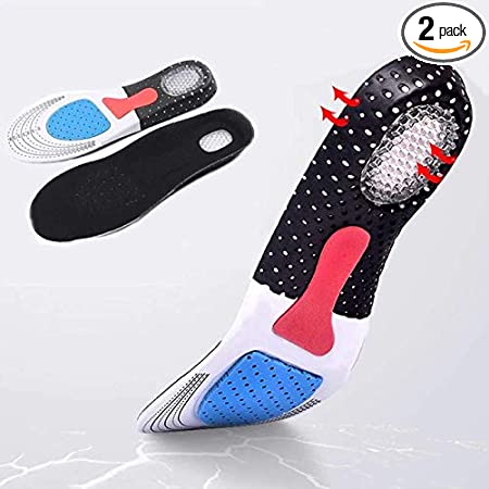 2 Pairs Plantar Fasciitis Orthotic Insoles Arch Support Shoe Boot Inserts Women Men Insole Flat Feet Insert ORTHO ARCH PLANTAR Series 