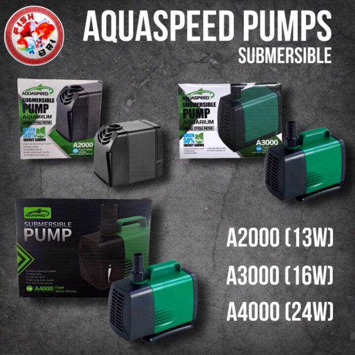 Aquaspeed A4000 A3000 A2000 Submersible Pump | Aqua Speed | Sea Quest ...