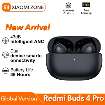 Global version Redmi Buds 4 Pro TWS Earphone Bluetooth 5.3 Active Noise  Cancelling 3 Mic Wireless Headphone 36 Hours Life