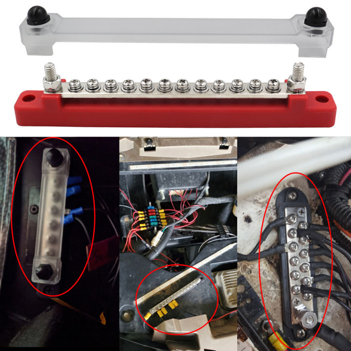 universal-power-distribution-terminal-block-พร้อมฝาครอบโปร่งใส-terminal-power-distribution-block-สำหรับยานยนต์รถยนต์-marine-boat-power-system