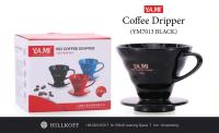 HILLKOFF : Yami YM7013 V01 Colourful Boutique Porcelain Dripper (Black)