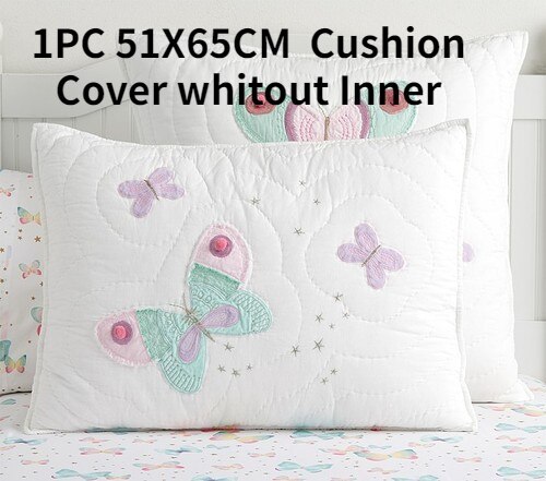 Phong cách công chúa mền embroideried tấm bọc giường họa tiết bướm chăn - ảnh sản phẩm 1