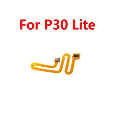 Touch Id ลายนิ้วมือเซนเซอร์สแกนเนอร์ Connector Home Return ปุ่ม Flex Cable สำหรับ Huawei P30 Lite