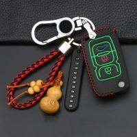 ♨№❏ Car Key Case Cover for Geely Emgrand EU 7 EC7 EC715 EC718 EC7-RV EC715 EC718-RV GC5 GC6 EC8 SL Folding Remote Shell Holder