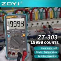 ZZOOI ZOYI ZT301 ZT302 ZT303 Digital Multimeter 19999 Counts True-RMS Back Light AC DC Voltage Ammeter Current Ohm Auto/Manual Tester