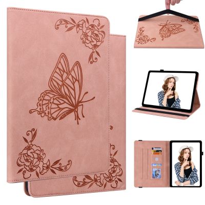 สำหรับกาแลคซี่แท๊ป S6 Lite 10.4In P615 P613 P619 Butterfly St ที่วางแท็บเล็ตเคสห่อหุ้มกระเป๋าใส่บัตร S6lite