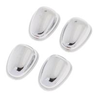 4pcs ABS Chrome Windshield Washer Wiper Nozzle Cover Trim for Peugeot 2008