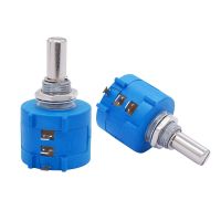 【CW】 2Pcs 3590S 2 103L 10 Turn WireWound Potentiometer 100/200/500/1K/2K/5K/10K/20K/50K/100K Ohm Adjustable Resistor