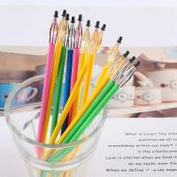 WENGYU ตลับหมึกเติมสีสดใหม่12สีสำหรับไส้ปากกาสีหัวเพชรเครื่องเขียนในโรงเรียนปากกาปากกาหมึกเจล12ชิ้น