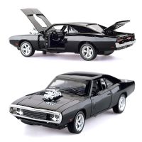 1:32 Alloy The Fast And The Furious Dodge Car Model With Sound And Light Diecasts &amp; Toy Vehicles Pull Back Car Collection Toys