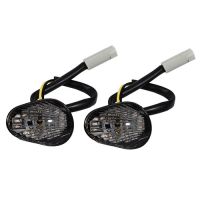 【High-quality】 2 PCS รถจักรยานยนต์ LED Turn กันน้ำ Amber Led Blinker แฟลชจักรยานสำหรับ Yamaha YZF R1 R6 R6S