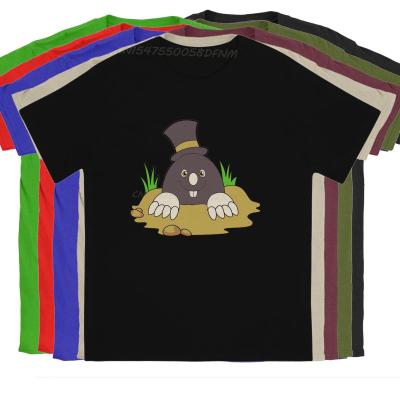Mole Male T Shirt With Molehill &amp; Hat Fashion T-shirts Harajuku Streetwear Hipster Harajuku Fashion Mens Designer Clothes