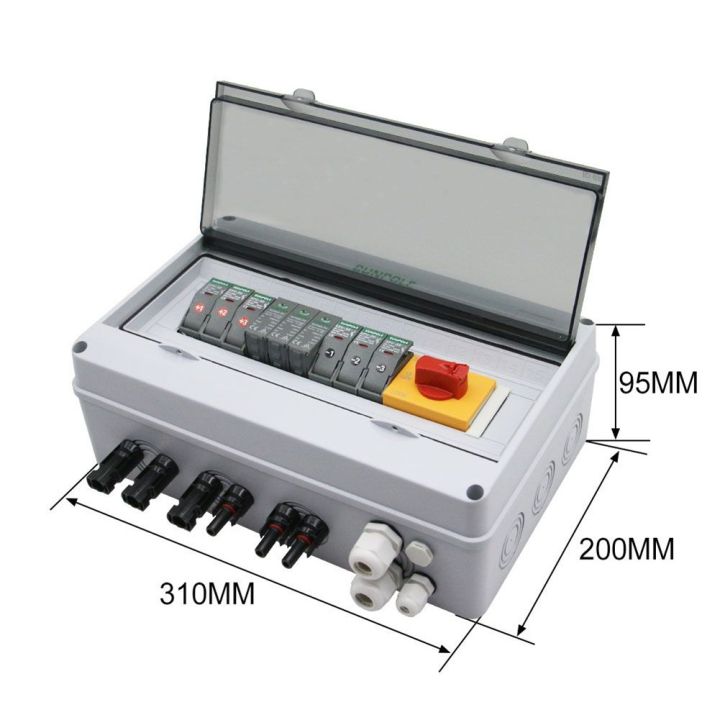 กล่องคอมไบเนอร์สื่อสารทางไกลกันน้ำ-ip65การป้องกันแรงดันไฟฟ้าเกิน