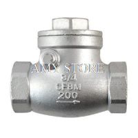 ◐▣ New 3/4 Female BSPP 304 Stainless Steel Swing Check Valve WOG 200 PSI PN16 SS304 SUS304