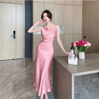 Magee8 Backless Dresses for 2023 Sleeveless Robe Female Fashion Prom