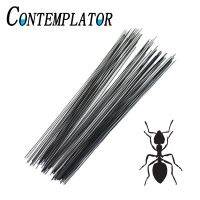 Conmplator 200ชิ้น/แพ็ครอกฟลายแมลงบินขาผึ้ง &amp; วัสดุขามด15ซม. * 0.6มม. พลาสติกลอยผีดิบบินภาคพื้นดินเหยื่อล่อ LYE3824