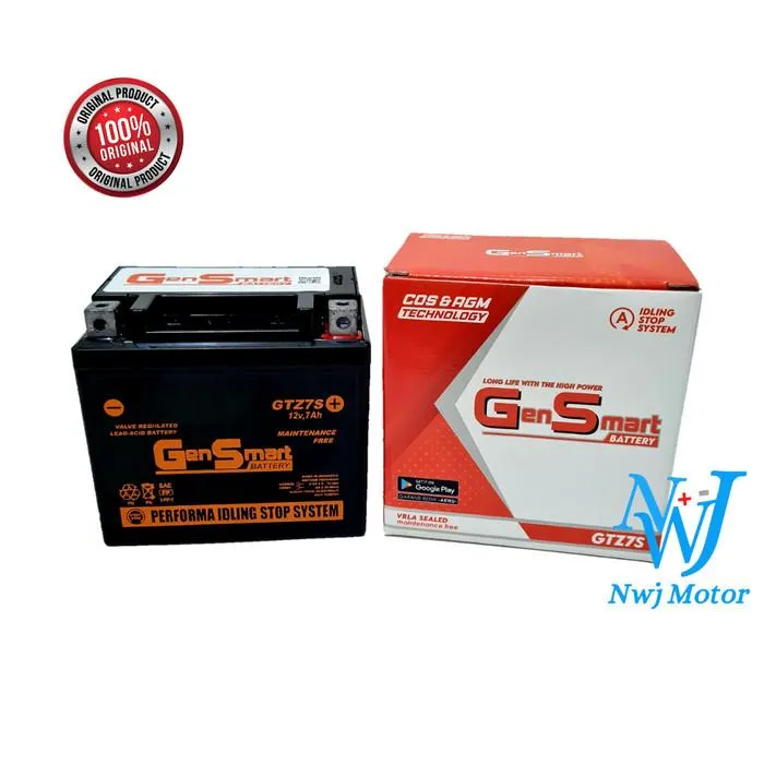 Aki Motor Honda ADV 150 GTZ7S GTZ6S YTZ7S GS MF Aki Kering | Lazada