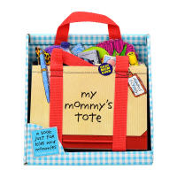 My Mommy S Tote my mothers handbag English original imported childrens books English picture books cardboard flip office books toy books puzzle games 3-6 years old