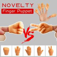 Tiny Hands Finger Puppets Mini Finger Hands with Left Hands and Right Hands for Game Party Funny Tricks