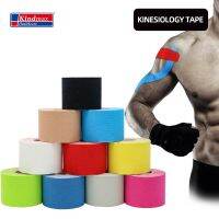 Kindmax 5 Size 100% Cotton Elastic Kinesiology Tape Sport Physiotherapy Recovery Bandage for Running Knee Muscle Protector