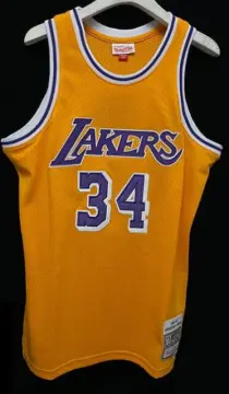 Buy NBA Lakers 13 Wilt Chamberlain Purple Hardwood Classics Men