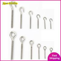 JIYAN2866 1Pc 304สแตนเลสสตีล สกรูตาแกะ เครื่องมือตัวยึด ระบบกันสะเทือนของรถ ตะขอแขวนแบบแขวน ทนทานต่อการใช้งาน โดยไม่ต้องถั่ว แหวนสลักเกลียว ฮาร์ดแวร์สำหรับคลังสินค้า