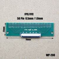 1pcs FPC FFC Cable 6 8 10 20 30 40 50 60PIN 0.5mm pitch Connector SMT Adapter to 2.54 mm 1.0 inch pitch through hole DIP PCB