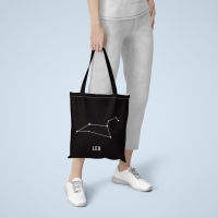 Twelve Conslation Shopping Bag For Women Leo Aries Li Multiple Choice Black Tote Bag High Quality Large Canvas Eco Bag