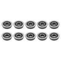 10Pcs F695-2RS Bearing 5X13X4mm Flanged Miniature Deep Groove Ball Bearings F695RS for VORON Mobius 2/3 3D Printer