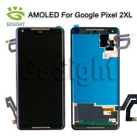 สมาร์ทโฟน OLED 6นิ้ว Amoled สำหรับ Google Pixel 2XL จอแสดงผลหน้าจอสัมผัส Digitizer อะไหล่ทดแทนประกอบ