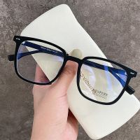 fyjhTransparent Computer Glasses Frame Women Men Anti Blue Light Square Round Eyewear Blocking Glasses Optical Spectacle Eyeglass