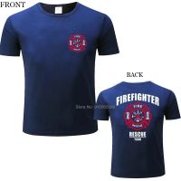 Rescue Point Firefighter Fireman Men Cotton Tshirt Shubuzhi Men Tshirts Teeshirt