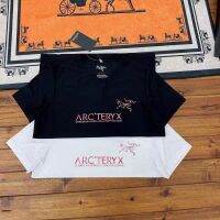 ☏Arcteryx เสื้อยืดแขนสั้นผู้ชาย22ใหม่,เสื้อยืดผู้ชายบนถนนในยุโรปและสหรัฐอเมริกาคู่กับเสื้อยืดหย่อนใจแฟชั่นนกโจ๊กเกอร์ในฤดูร้อน