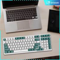 Shiwaki รัสเซียคีย์บอร์ดแบบกลไกจัดสรร98% Backlit สำหรับนักเล่นเกมพีซีแล็ปท็อป