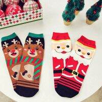 {Sock Shop} ของขวัญซานต้าครอสรักษาความอบอุ่นสำหรับทุกเพศ,ถุงเท้าทรงท่อคริสต์มาสกลาง