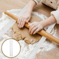 HAOYUNLA 2pcs Cookie Balance Rulers Dough ความหนาวัดไม้บรรทัด