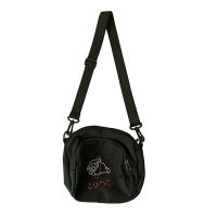1Pcs Women Canvas Shoulder Bag Handbags Korean Mini Student Phone Bag Cartoon Printing Small Crossbody Bags