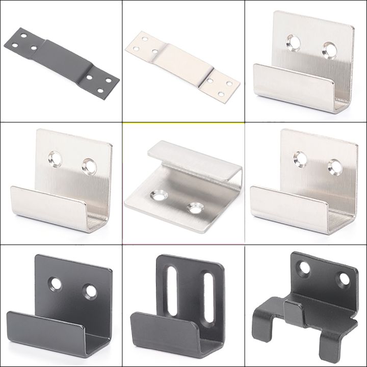 1pcs-silver-u-shape-stainless-steel-hanging-code-ceramic-tile-display-buckle-corner-brackets-joint-fastener-screens-wall-support