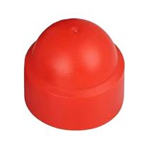 20Pcs M10 M12 Red Bolt Nut Dome Protection Caps Covers Exposed Hexagon PE Plastic Protection  Decoration  Dust Nails  Screws Fasteners