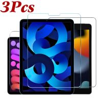 3Pcs Tempered Glass Screen Protector For Ipad Air 5 4 2022 Pro 11 12.9 Ipad 10.2 7th 8th 9th 6th 5th Gen 10th 10.9 Tempered Film