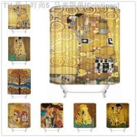 【CW】❦⊙┋  Musife Custom The by Gustav Klimt Shower Curtain Polyester Fabric