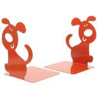 2 Pcs Book Stand Stoppers Delicate Organizer Ends Kids Room Decor Table Convenient Accessory Love Dogs Bookends Decorative