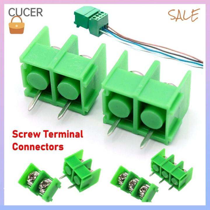 CBT Plastic Terminal Connector Green Metal Terminal Block Male ...